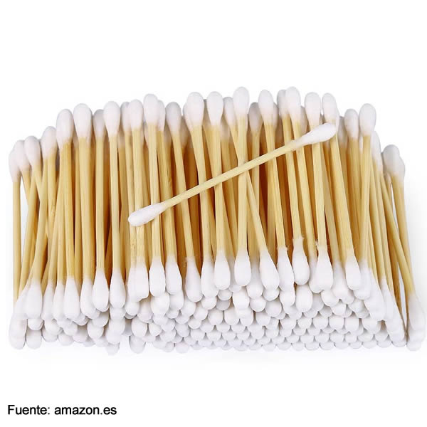 Imagen de Bastoncillos de algodón de bambú